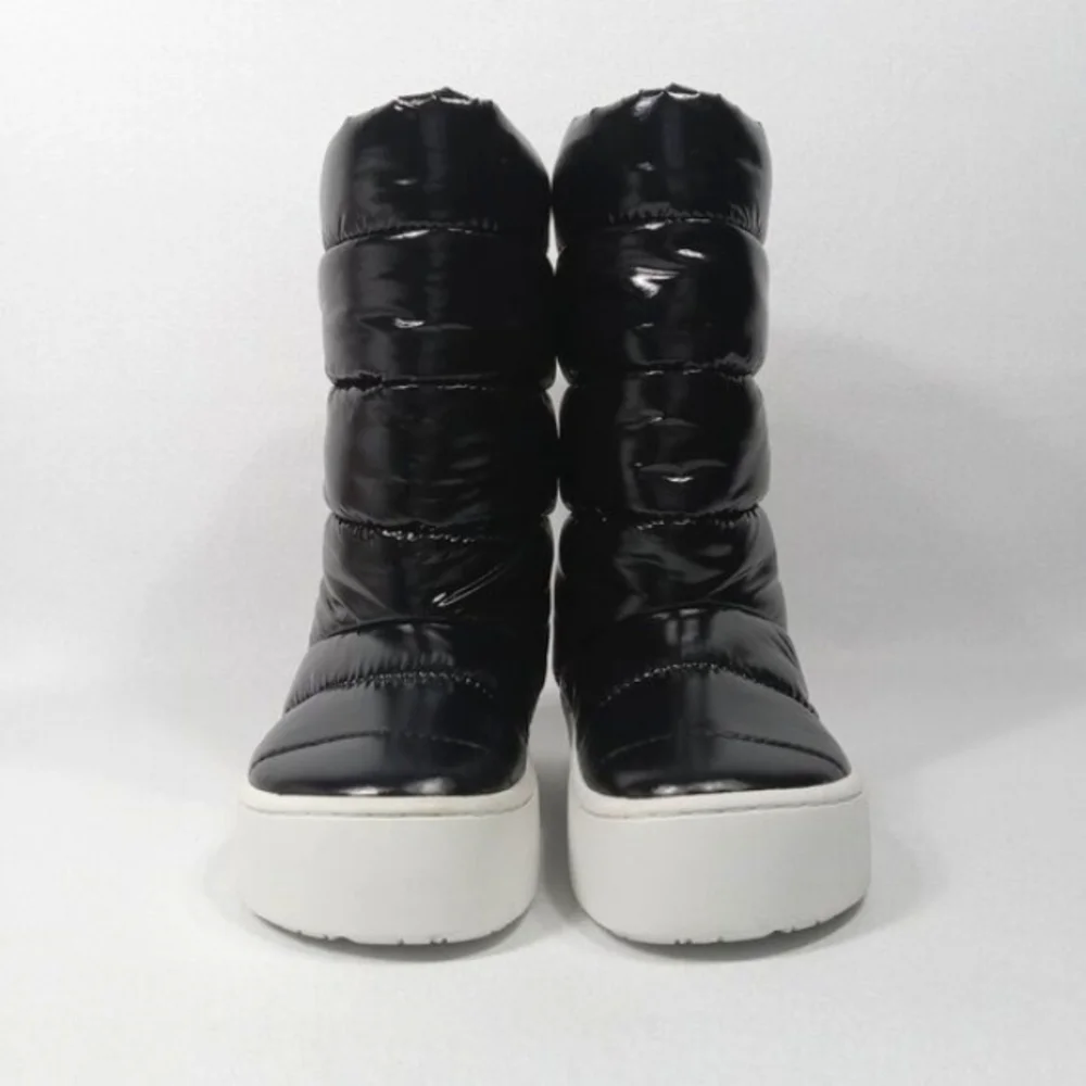 JEFFREY CAMPBELL Black Puffer Insulated Winter Boots Women's Size 6